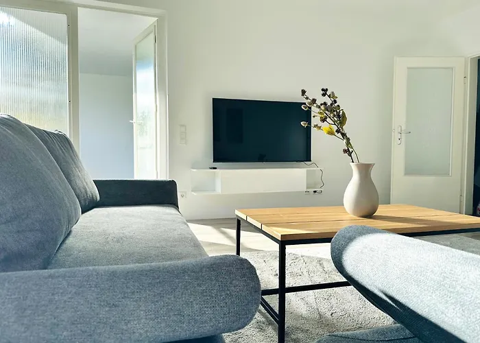 Апартаменты Rabenberg Duo- 12 Personen- 2 Baeder- 2 Kuechen- Parkplatz- Terrasse- Balkon Вольфсбург